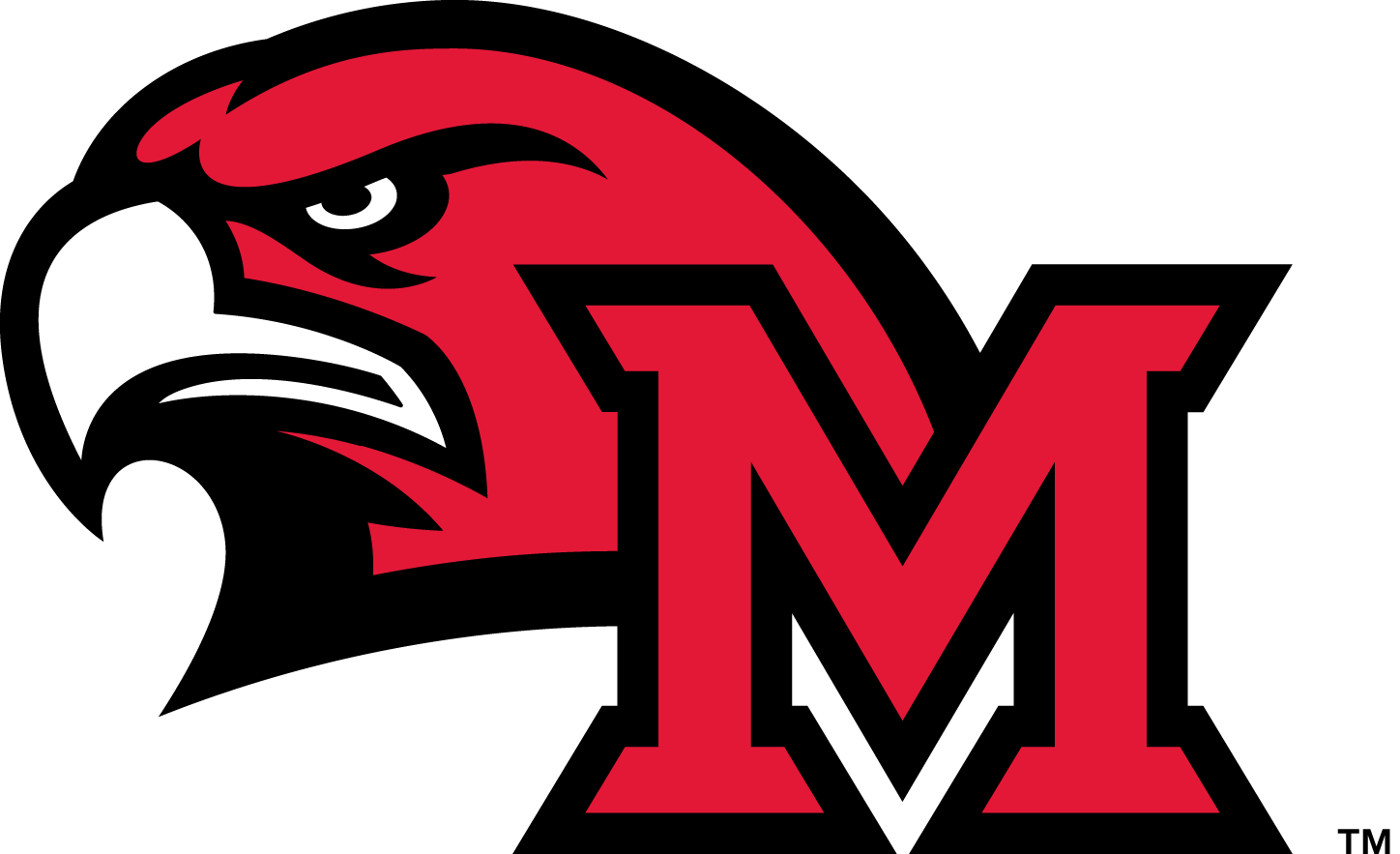 Miami (Ohio) Redhawks 2014-Pres Secondary Logo iron on paper